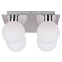 Plafon kwadratowy Oden 98-03256 Candellux balls chrom biały