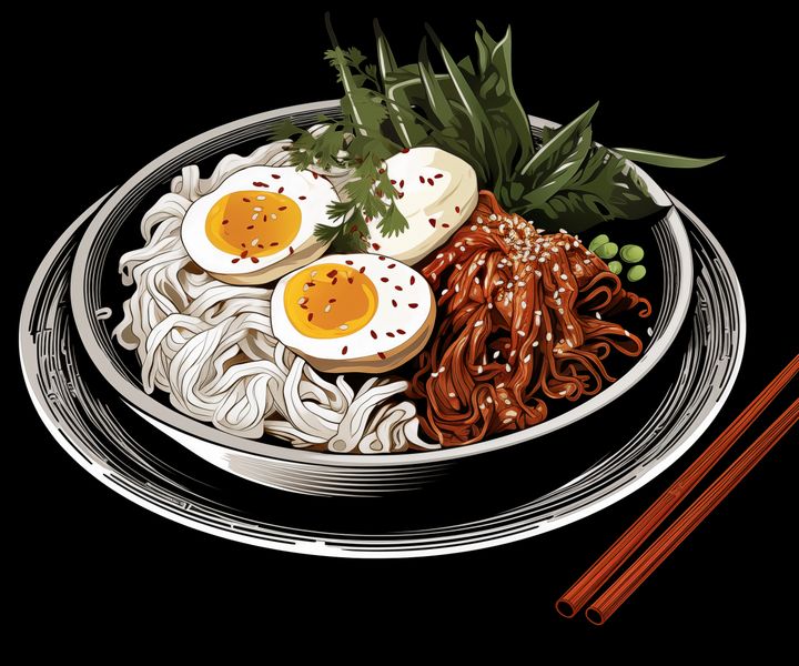 Plakat 60x50cm Ramen w Sztuce zdjęcie 1