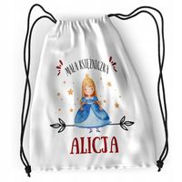 Plecak Sportowy Szkolny Alicji Córki I Dziecka Z Nadrukiem Ze Zdjęciem