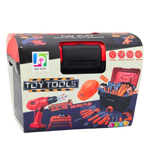 DUŻY ZESTAW MAJSTERKOWICZA SKRZYNKA Z NARZĘDZIAMI DLA DZIECI na Arena.pl