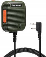 Mikrofonogłośnik Taktyczny Baofeng BS-UV25 2Pin wtyk Kenwood
