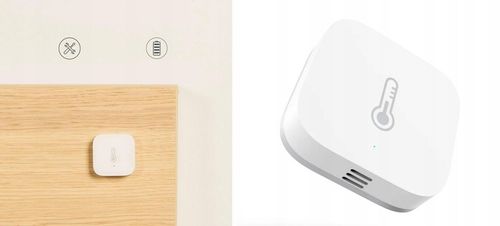 BATERYJNY CZUJNIK TEMPERATURY WILGOTNOŚCI Aqara T1 ZigBee 3.0 Apple na Arena.pl