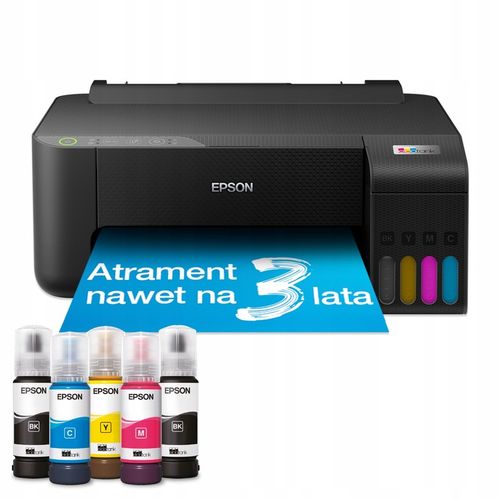 Urządzenie DRUKARKA EPSON EcoTank Tani Druk KOLOR WiFi SMART USB + TUSZE na Arena.pl