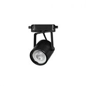 REFLEKTOR LED GU10 NA SZYNIE STAL CZARNY MAT 35W IP20