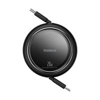 kabel przewód zwijany free2pull usb-c - iphone lightning 20w 1m - czarny