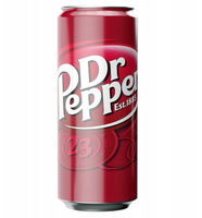 Dr Pepper Cherry Napój gazowany o smaku wiśniowym 330 ml