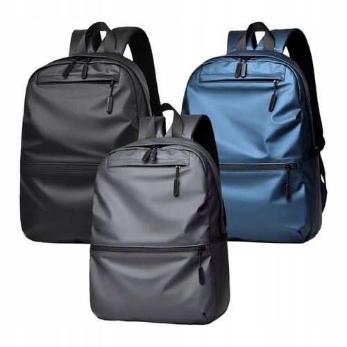 Plecak KELF CZARNY Szkolny Podróżny 4 kieszenie 20L MAT OXFORD Poliester na Arena.pl