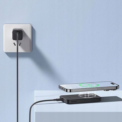 Powerbank indukcyjny z kablem USB-C Baseus do MagSafe Qi QC PD 5000mAh 20W na Arena.pl