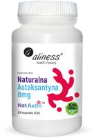 Aliness NATURALNA Astaksantyna 8mg ANTYOKSYDANT