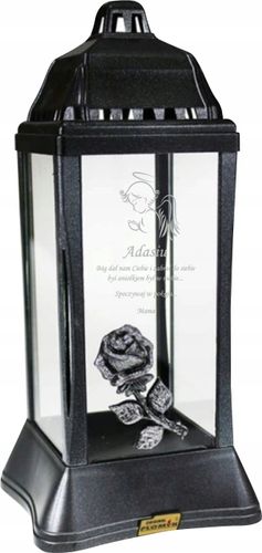 ZNICZ LAMPION z dedykacją TWOIM GRAWEREM dla babci na Arena.pl