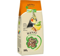 NESTOR karma pokarm średnich papug papugi nimfy z owocami orzechami 500g