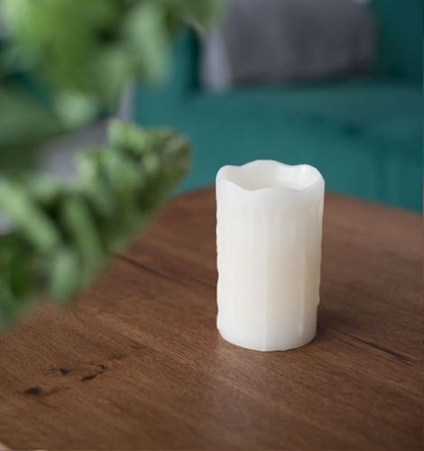 DecoKing Świeca LED BIAŁY  12,5cm na Arena.pl