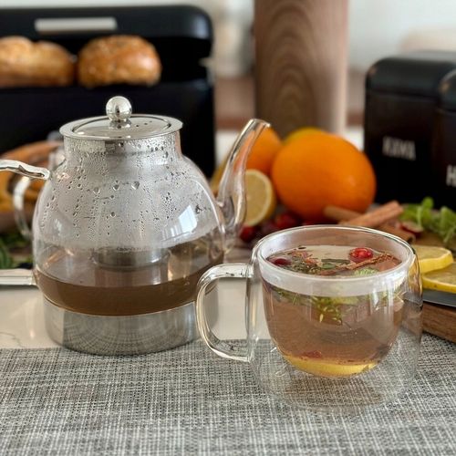 Duże SZKLANKI TERMICZNE do kawy 350ml komplet szklanek 2 szt. Sublime Mona na Arena.pl