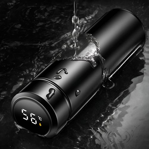 KUBEK TERMICZNY TERMOS LED 500ml NA KAWĘ HERBATĘ DOTYKOWY DO SAMOCHODU PRO na Arena.pl