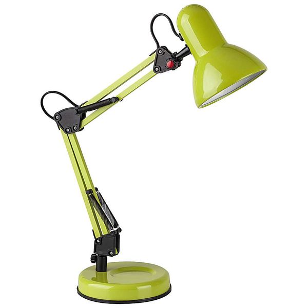 Stojąca LAMPA stołowa SAMSON 4178 Rabalux metalowa LAMPKA biurkowa regulowany reflektorek loftowy zielony zdjęcie 1