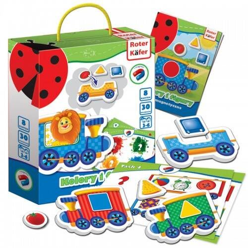 Gra Edukacyjna Magnetyczna Figury I Kolory Dla Dzieci Rk2201-06 na Arena.pl