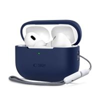 Etui Silikonowe Tech-Protect z Smyczą DO AirPods Pro 1, 2 Navy Blue