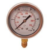 Manometr przyłącze od dołu (0 - 25 bar) 63 mm