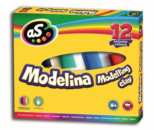 modelina 12 kolorów as 11g zdjęcie 1