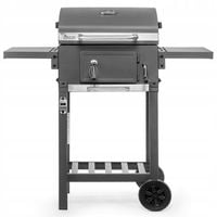 ACTIVA GRILL WĘGLOWY OGRODOWY ANGULAR SMART ruszt ŻELIWNY, KOMPAKTOWY