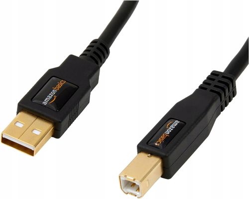 AmazonBasics USB 2.0/ USB Type B, 3m kabel USB USB A Mini-USB B Czarny na Arena.pl