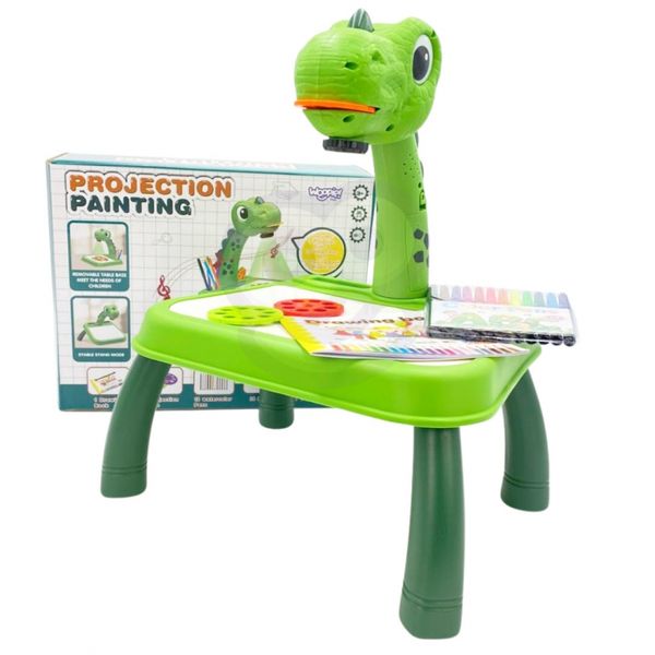 WOOPIE Drawing Board Dinosaur Projector + Markers zdjęcie 7