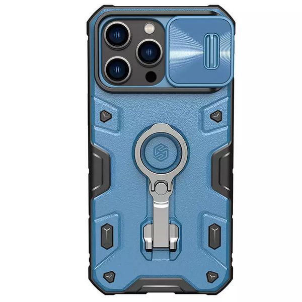 Etui Nillkin CamShield Armor Pro do Iphone 14 Pro niebieski zdjęcie 1