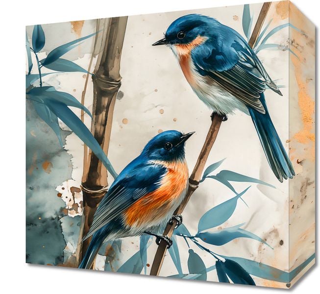 Obraz 30x30cm Trzy Ptaki zdjęcie 1