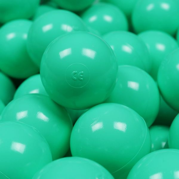 Kulki do zabawy ø7cm 25szt miętowe zdjęcie 2