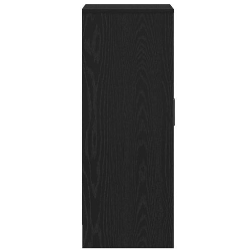 Szafka na buty, czarny dąb, 60x35x92 cm materiał drewnopochodny na Arena.pl