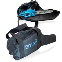 18838 Pokrowiec ETUI na Piłę ŁAŃCUCHOWĄ Bituxx do 60cm FUTERAŁ Czarny