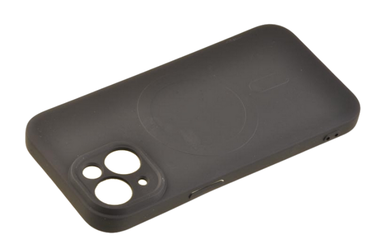 Etui Mercury Goospery MagSafe Silicone do Apple iPhone 15 czarny zdjęcie 2