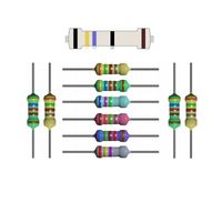 10x rezystor 47 Ohm tolerancja 1% moc 1/4W 47R