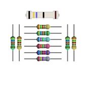 10x rezystor 47 Ohm tolerancja 1% moc 1/4W 47R