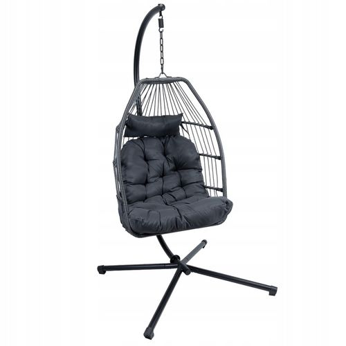 FOTEL WISZĄCY OGRODOWY BUJANY KOKON KOSZ TARAS HUŚTAWKA BUJAK JAJO KRZESŁO na Arena.pl