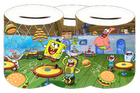 Skarbonka Ceramiczna - SpongeBob Kanciastoporty