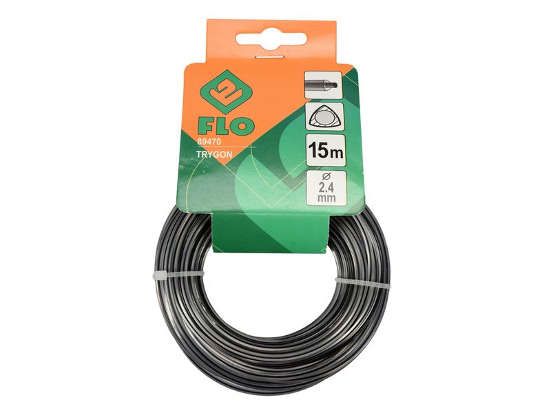 ŻYŁKA TNĄCA DO KOS I PODKASZAREK 2,4 MM 15 MB 89470 TRÓJKĄT Z RDZENIEM zdjęcie 1