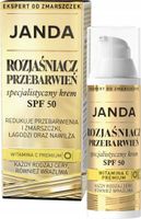 JANDA ROZJAŚNIACZ PRZEBARWIEŃ KREM DO TWARZY SPF 50 30 ML