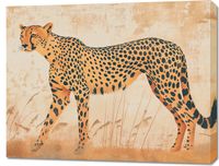 Obraz 90x70cm Gepard w Ruchu