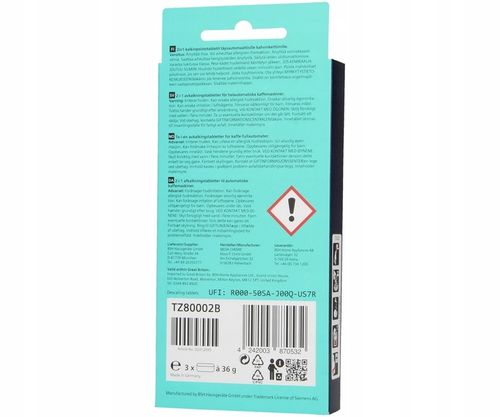 Tabletki odkamieniające do ekspresu do kawy SIEMENS TZ80002 2w1 EQ na Arena.pl