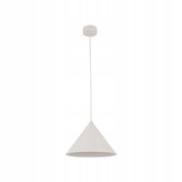 Lampa wisząca żyrandol do sypialni salonu metalowy beżowa loft CONO M
