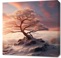 Obraz 60x60cm Zimowa Odyseja