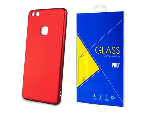 Etui Thin Case do Huawei P10 Lite Czerwone + Szkło na Arena.pl