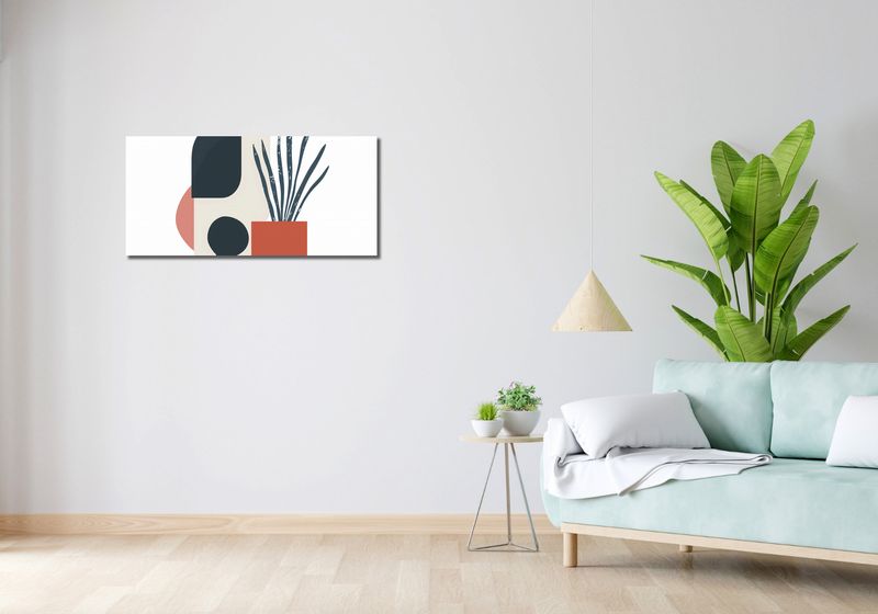 Obraz 90x40cm Zamknięte Myśli zdjęcie 2