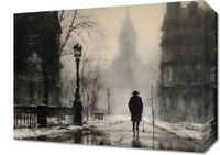 Obraz 40x30cm Mgła nad Londynem