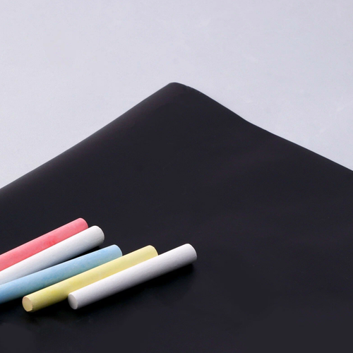 Tablica suchościeralna samoprzylepna kredowa duża dla dzieci 45x200 kredax5 na Arena.pl