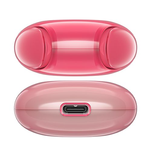 Słuchawki bezprzewodowe T9 Bluetooth 5.3 douszne USB-C czerwone na Arena.pl