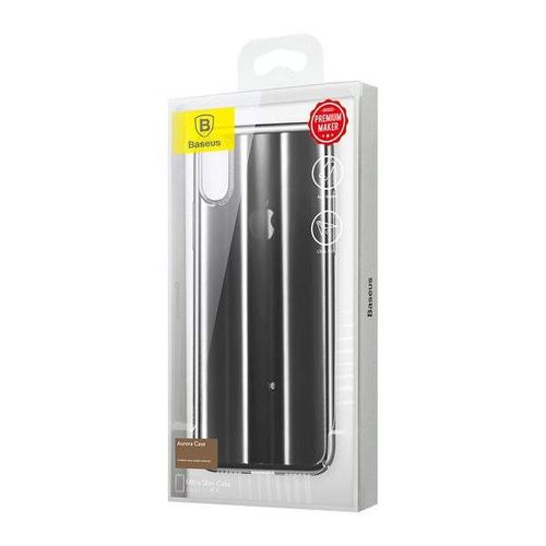 Etui Baseus Aurora do smartfona iPhone X / XS - czarne na Arena.pl