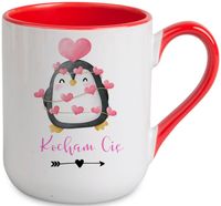 KUBEK PREZENT DLA DZIEWCZYNY ŻONY MĘŻA CHŁOPAKA NA WALENTYNKI URODZINY