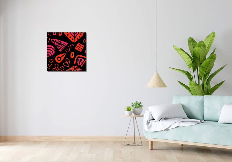 Obraz 50x50cm Rytm Wzorów zdjęcie 2